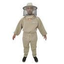 Conjunto Apicultor Calça, Jaleco e Capacete Cinza