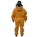 Kit Macacão Apicultor Capacete e Luvas Amarelo Americano