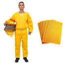 kit conjunto apicultor mais cera 100 % pura