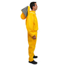 Conjunto Apicultor Calça, Jaleco e Capacete Amarelo