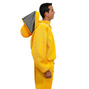 Conjunto Apicultor Calça, Jaleco e Capacete Amarelo
