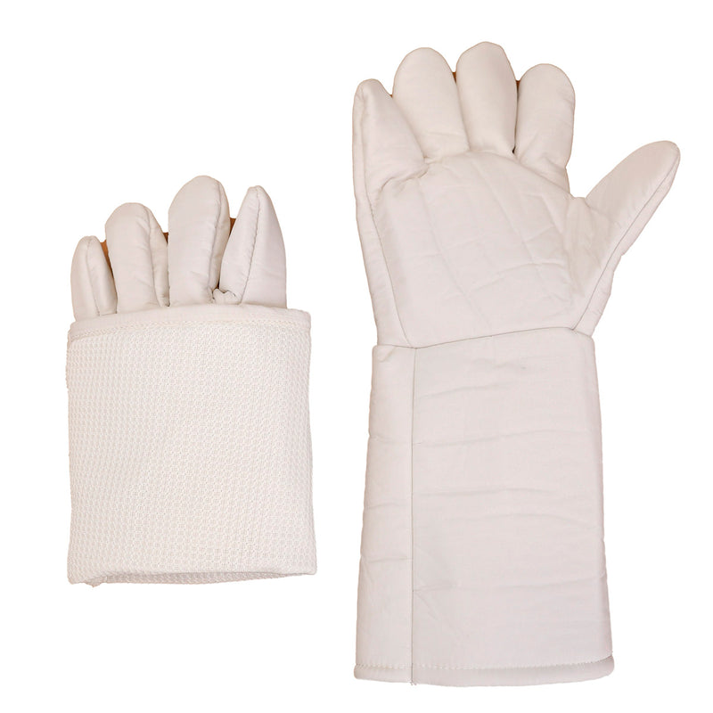 Kit Conjunto Apicultor Calça, Jaleco, Capacete e Luvas Amarelo